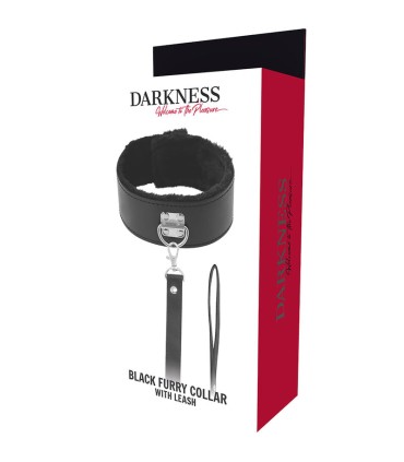 DARKNESS COLLAR FORRADO CON CADENA TITANIUM