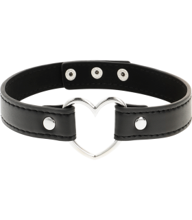 COQUETTE CHIC DESIRE COLLAR CUERO VEGANO ACCESORIO WOMAN CORAZON