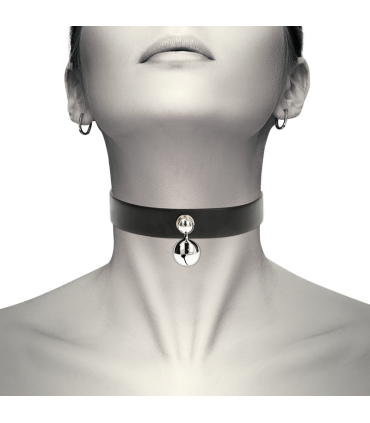 COQUETTE CHIC DESIRE COLLAR CUERO VEGANO ACCESORIO WOMAN CASCABEL