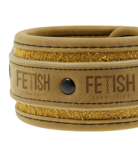 FETISH SUBMISSIVE ORIGEN ESPOSAS TOBILLOS CUERO VEGANO CON FORRO DE NEOPRENO