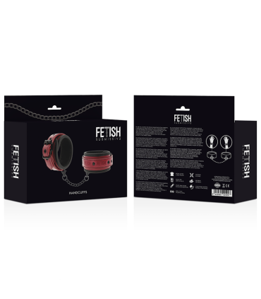 FETISH SUBMISSIVE DARK ROOM ESPOSAS CUERO VEGANO CON FORRO DE NEOPRENO