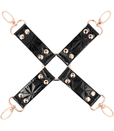 BEGME BLACK EDITION HOG TIE CUERO VEGANO