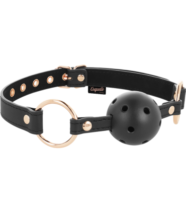 COQUETTE CHIC DESIRE FANTASY MORDAZA TRANSPIRABLE CUERO VEGANO