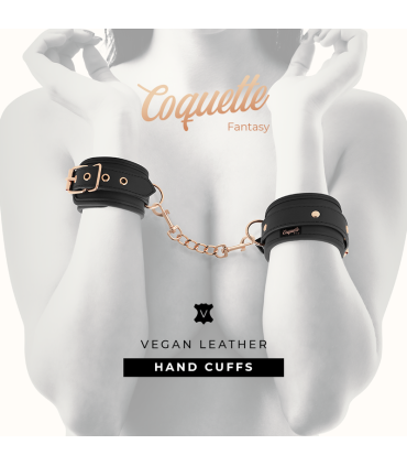 COQUETTE CHIC DESIRE FANTASY ESPOSAS PARA MANOS CUERO VEGANO CON FORRO DE NEOPRENO