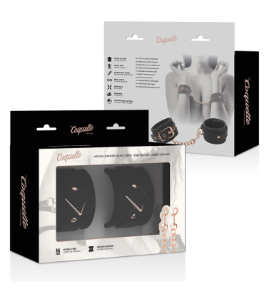 COQUETTE CHIC DESIRE FANTASY ESPOSAS PARA MANOS CUERO VEGANO CON FORRO DE NEOPRENO