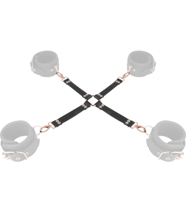 COQUETTE CHIC DESIRE FANTASY HOG TIE CUERO VEGANO