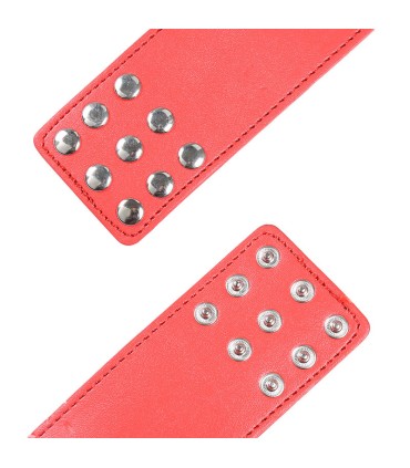 OHMAMA FETISH ESPOSAS ROJAS CIERRE A PRESION