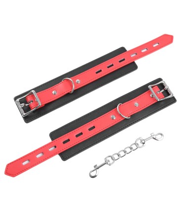 OHMAMA FETISH LOCK BUCKLE WRIST RESTRAINTS