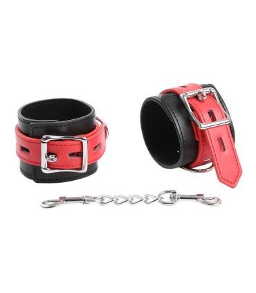 OHMAMA FETISH LOCK BUCKLE WRIST RESTRAINTS