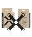 INTENSE - FETISH ENGANCHE MÚLTIPLE PARA MANOS Y PIES DE CUERO VEGANO