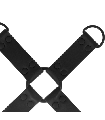 INTENSE FETISH ENGANCHE MULTIPLE PARA MANOS Y PIES DE CUERO VEGANO