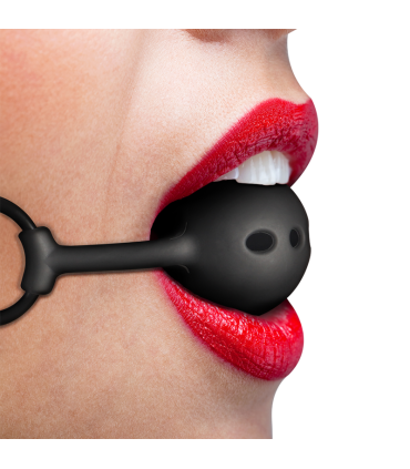 FETISH SUBMISSIVE BONDAGE MORDAZA DE BOLA DE SILICONA TRANSPIRABLE