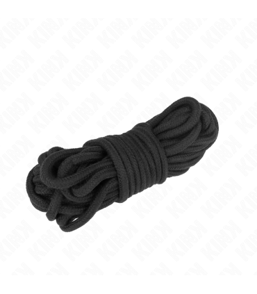 KINK CUERDA DE ALGODON 5 METROS NEGRO
