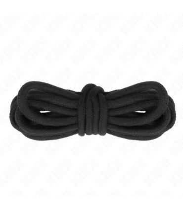 KINK CUERDA DE ALGODON 10 METROS NEGRO