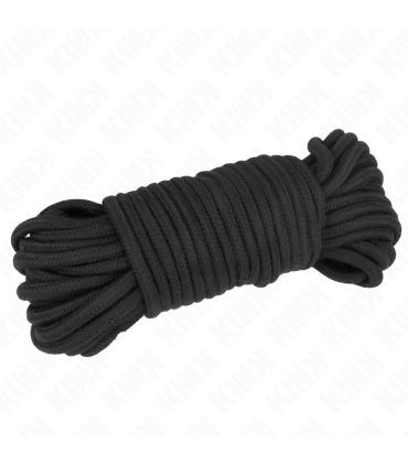 KINK CUERDA DE ALGODON 20 METROS NEGRO