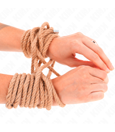 KINK CUERDA DE CANAMO 5 METROS CON CABEZA DE METAL