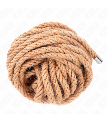 KINK CUERDA DE CANAMO 10 METROS CON CABEZA DE METAL