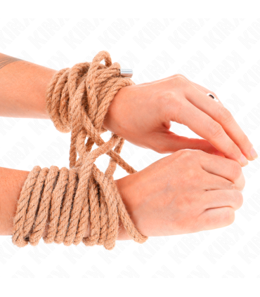 KINK CUERDA DE CANAMO 20 METROS CON CABEZA DE METAL