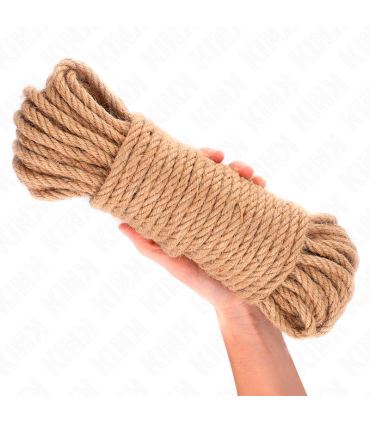 KINK CUERDA DE CANAMO 20 METROS CON CABEZA DE METAL