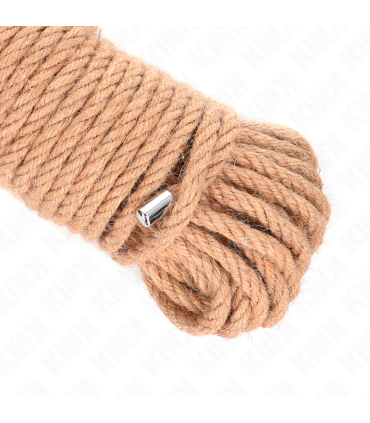 KINK CUERDA DE CANAMO 20 METROS CON CABEZA DE METAL