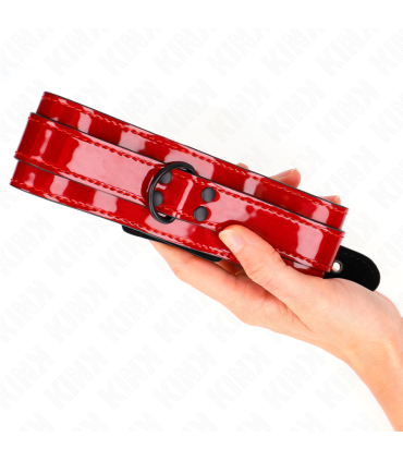 KINK COLLAR AJUSTABLE ROJO VINO 375 495 CM X 5 CM