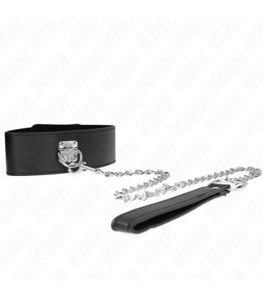 KINK COLLAR CON CORREA 65 CM ANCHO NEGRO AJUSTABLE 335 41 CM X 5 CM