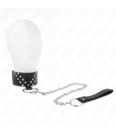 KINK COLLAR CON CORREA 65 CM CON REMACHE EN V AJUSTABLE 36 43 CM X 5 CM