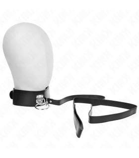 KINK COLLAR CON CORREA 116 CM CON TACHUELAS CORREA POLIPIEL 50 X 5 CM