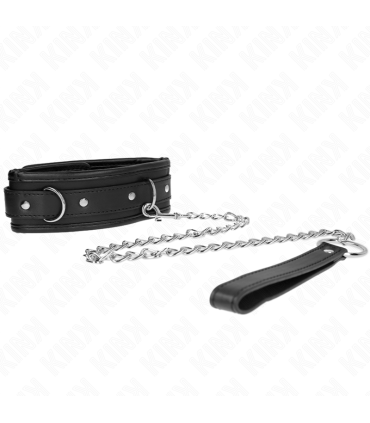 KINK COLLAR CON CORREA 65 CM MODELO BASICO MODELO 1 53 X 6 CM