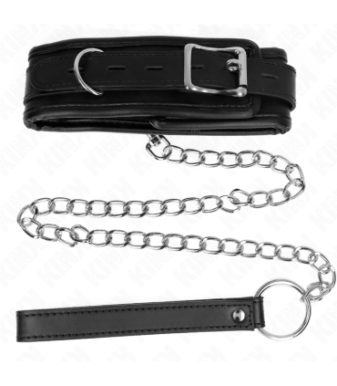 KINK COLLAR CON CORREA 65 CM MODELO BASICO MODELO 1 53 X 6 CM