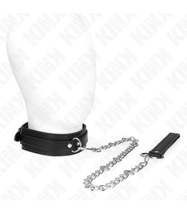 KINK COLLAR CON CORREA 65 CM PATRON DE SERPIENTE