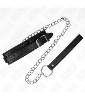 KINK COLLAR CON CORREA 65 CM PATRON DE SERPIENTE