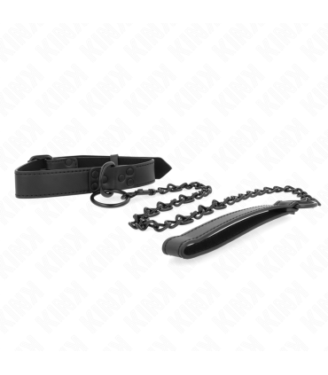 KINK COLLAR CON CORREA 65 CM OSCURO AJUSTABLE 37 54 CM X 3 CM
