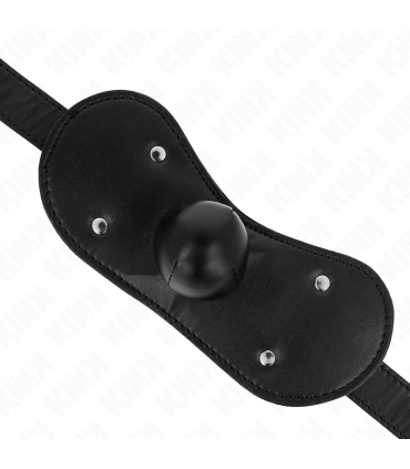 KINK MASCARA BUCAL MORDAZA DE BOLA CON CERRADURA AJUSTABLE 42 60 CM