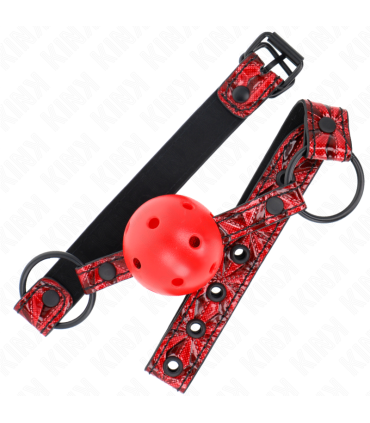 KINK MORDAZA DE BOLA 45 CM CON PATRON DE DIAMANTE MODELO 1 645 CM AJUSTABLE 42 60 CM