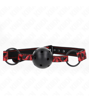KINK MORDAZA DE BOLA 45 CM CON PATRON DE DIAMANTE MODELO 2 645 CM AJUSTABLE 42 60 CM