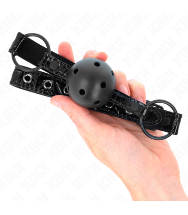 KINK MORDAZA DE BOLA 45 CM CON PATRON DE DIAMANTE MODELO 3 645 CM AJUSTABLE 42 60 CM