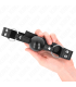 KINK MORDAZA DE BOLA 4 CM SUAVE Y SOLIDA CON CORREA DE POLIPIEL 62 x 25 CM AJUSTABLE 42 58 CM