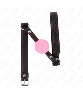 KINK MORDAZA DE BOLA 4 CM DE ORO ROSA 60 x 2 CM