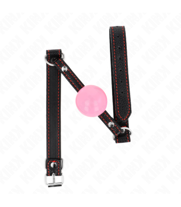 KINK MORDAZA DE BOLA 4 CM DE ORO ROSA 60 x 2 CM
