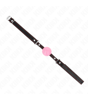 KINK MORDAZA DE BOLA 4 CM DE ORO ROSA 60 x 2 CM