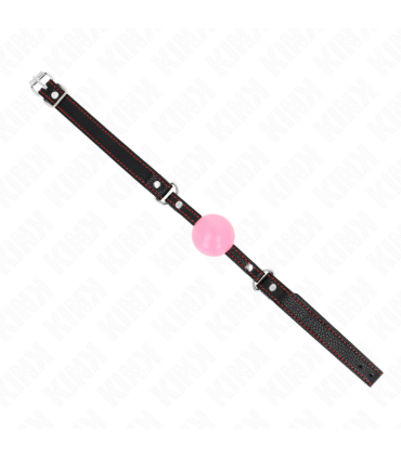 KINK MORDAZA DE BOLA 4 CM DE ORO ROSA 60 x 2 CM
