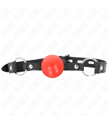 KINK MORDAZA DE BOLA 4 CM TPE ROJO 60 x 2 CM