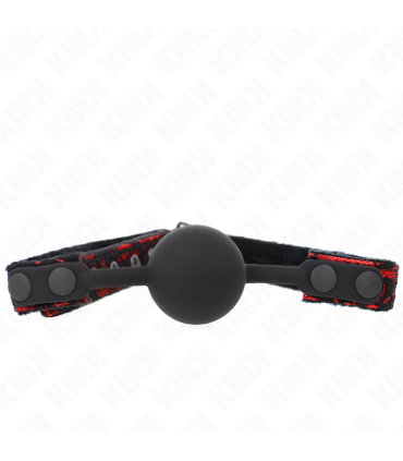 KINK MORDAZA DE BOLA 4 CM DE SILICONA SCANDAL MODELO 1 65 x 2 CM