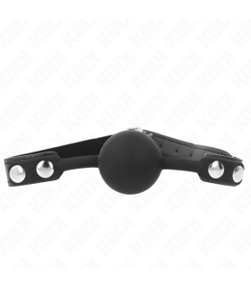 KINK MORDAZA DE BOLA 4 CM DE SILICONA MODELO 1 60 x 2 CM