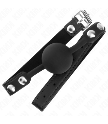 KINK MORDAZA DE BOLA 4 CM DE SILICONA MODELO 1 60 x 2 CM