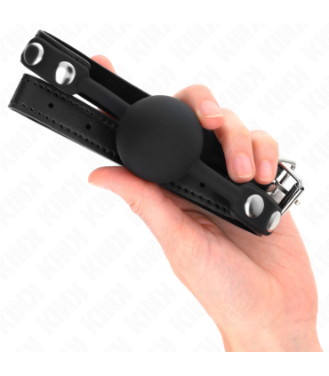 KINK MORDAZA DE BOLA 4 CM DE SILICONA MODELO 1 60 x 2 CM