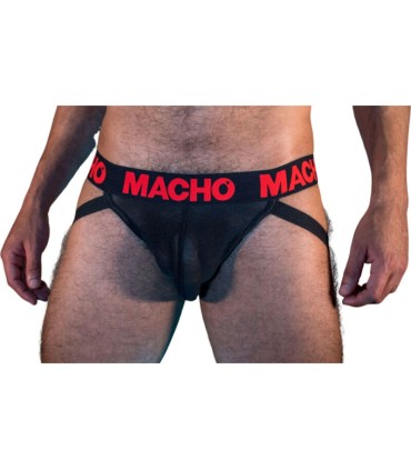 MACHO MX26X2 JOCK NEGRO ROJO S
