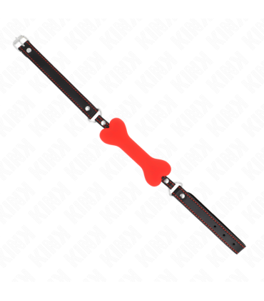 KINK MORDAZA DE HUESO 12 CM ROJO 63 x 2 CM