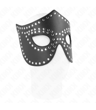 KINK MASCARA DE POLIPIEL CON REMACHES MODELO 2 30 x 12 CM